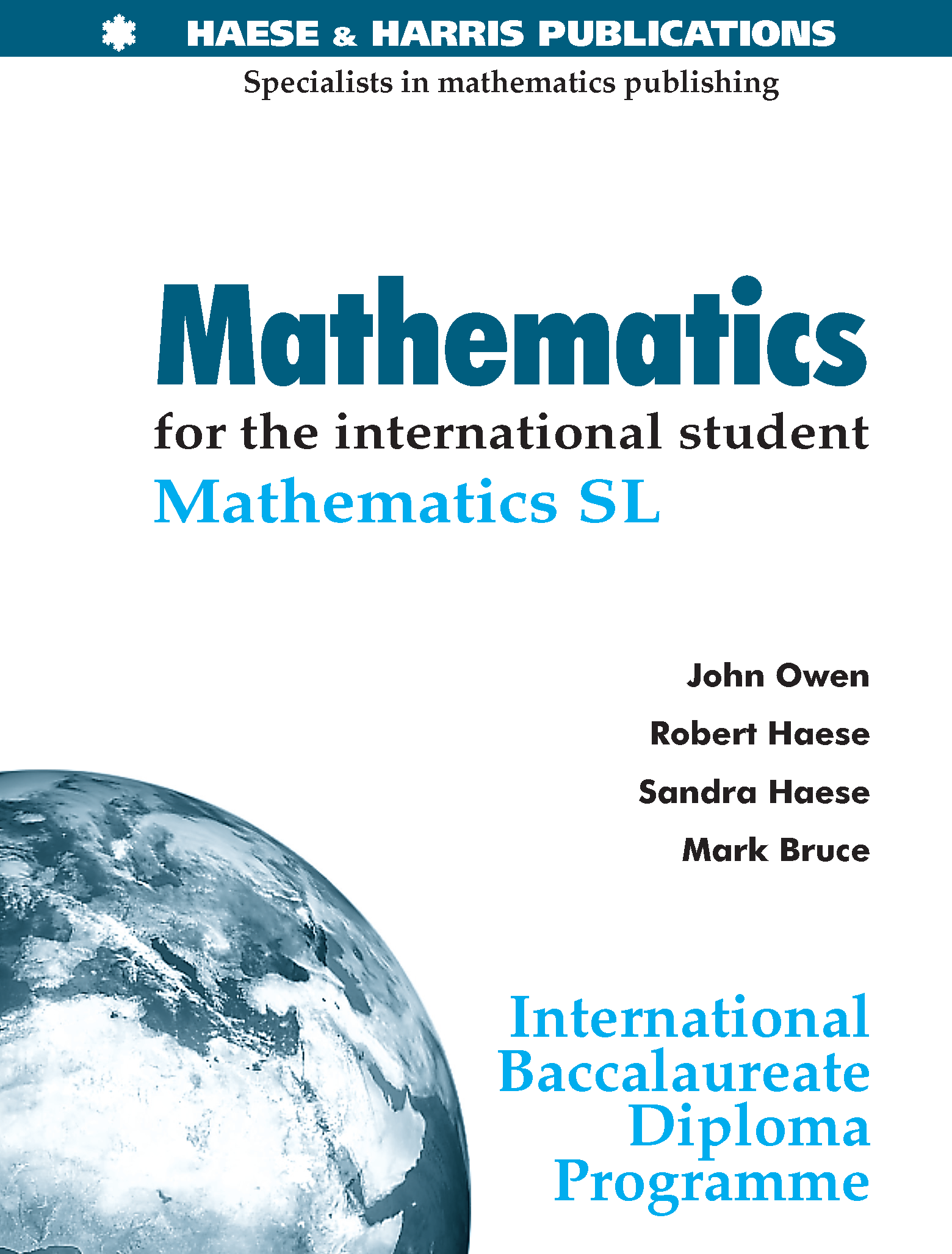 历年国际IB Math课程教材课本