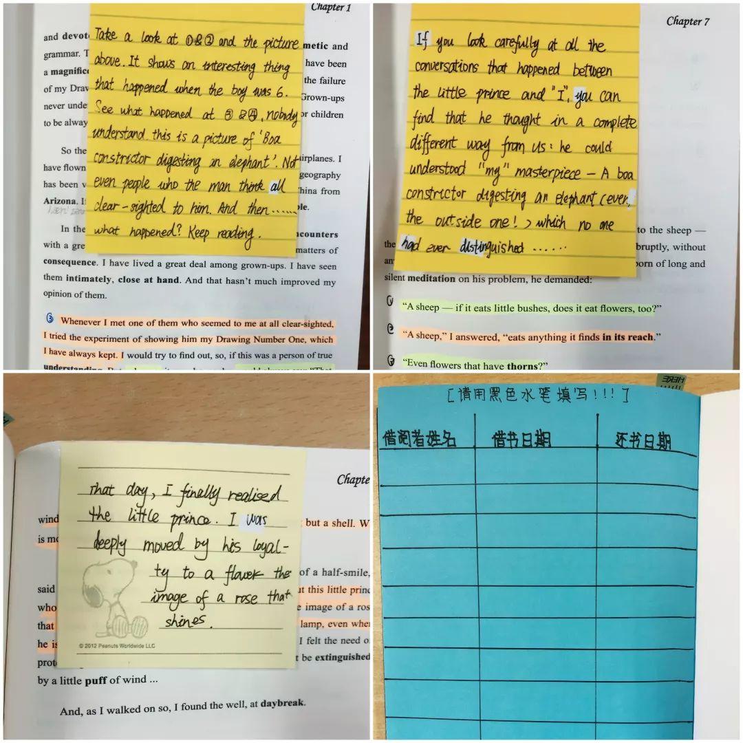 悦读•悦享读WFLA第二届阅读节 ——六年级英语原版书个性化读书笔记分享