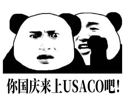 计算机必备 | 砸开名校的大门,国庆USACO集训营开营了,快来成就你的名校梦! 计算机必备 | 砸开名校的大门,国庆USACO集训营开营了,快来成就你的名校梦!