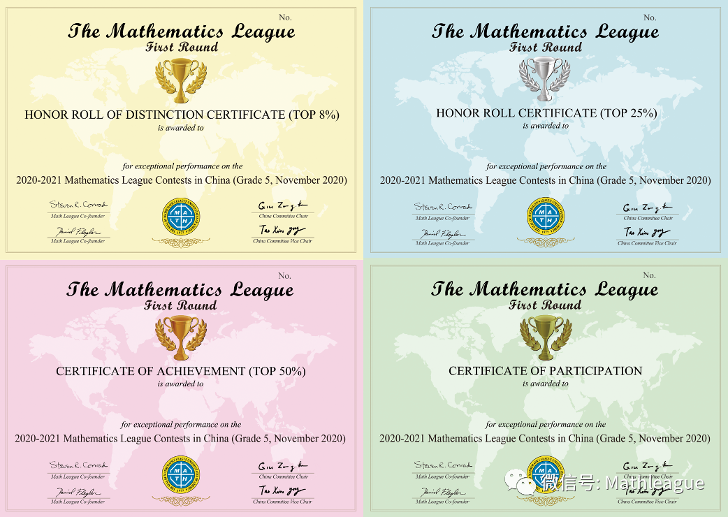 最新丨数学大联盟Math League今天开始报名！快来翰林报名吧！