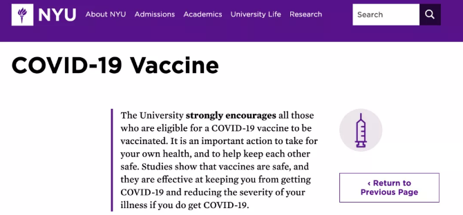 重要！布朗大学、东北大学等校秋季全面重启，所有学生必须接种疫苗！