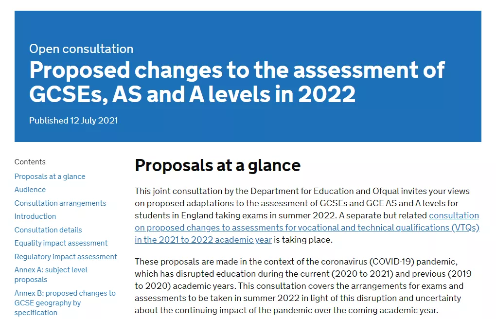 2022年GCSE数学和英语考试成绩要求信息更新！