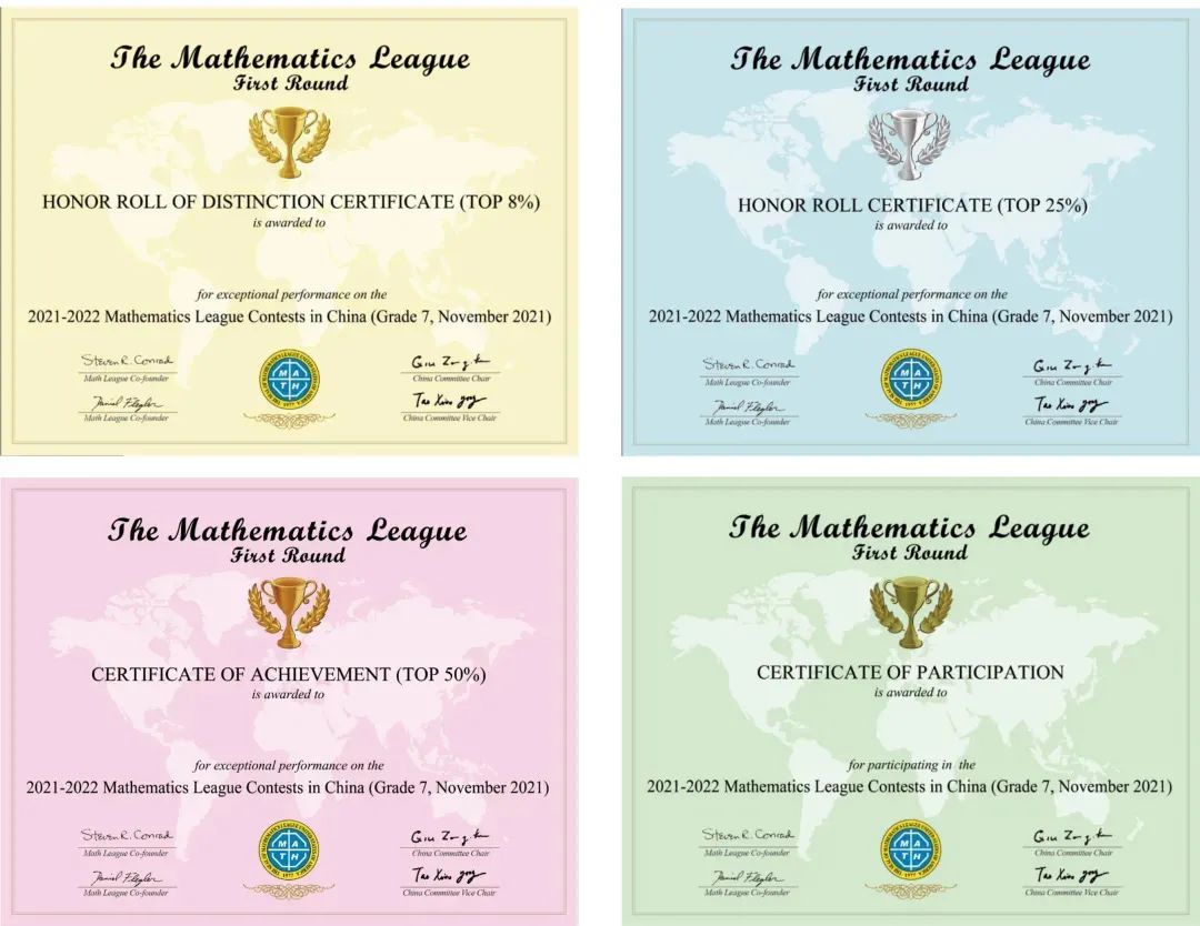 重磅！2021—2022美国“大联盟”(Math League)思维探索第一阶段报名通道开启！