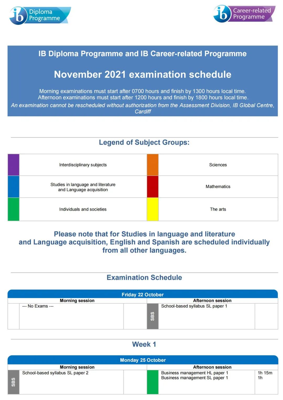 Ibcm Time Table 2022年IB考试时间表公布,5月份IB考试时间安排介绍-翰林国际教育