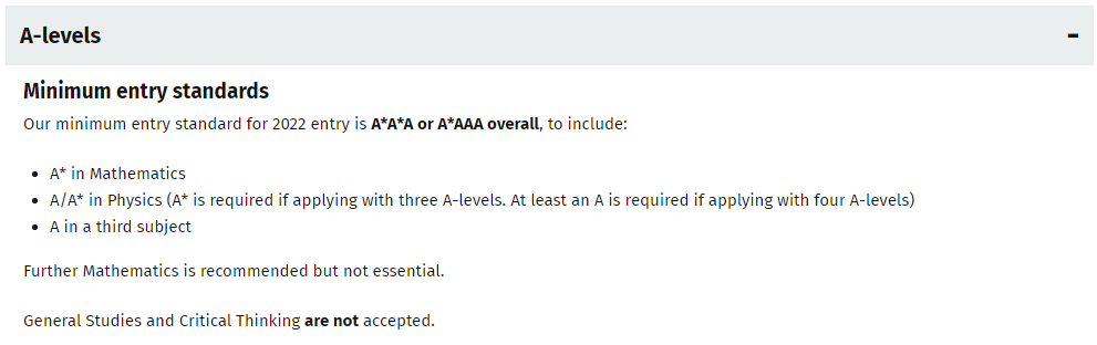 想申请英国G5院校：即使A-Level高分也不接受，这些科目慎选！