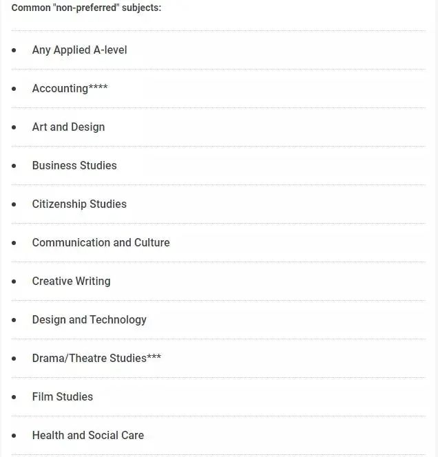 想申请英国G5院校：即使A-Level高分也不接受，这些科目慎选！
