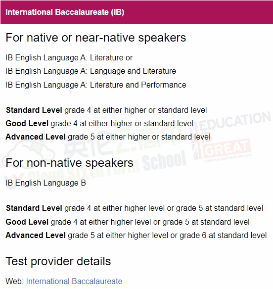 申请英国大学，IBDP语言成绩可以代替雅思成绩吗？