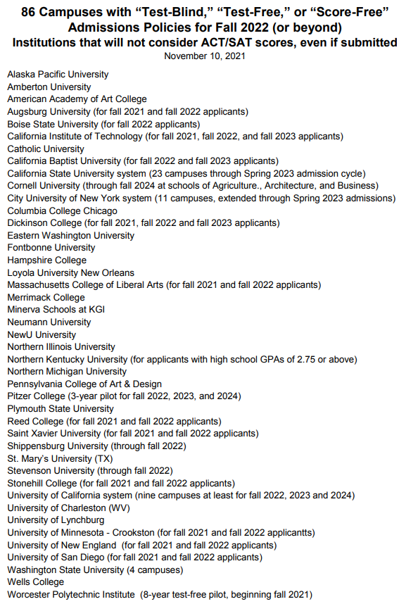 加大官宣永久放弃标化考试，这所TOP50大学却必须提交SAT分数？