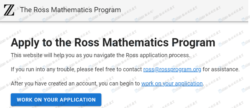 重要！ROSS数学夏校申请通道开放，速来领取申请攻略+入学试题！