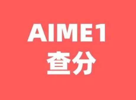 2022年美国数学邀请赛AIME1成绩查询通道开放中！