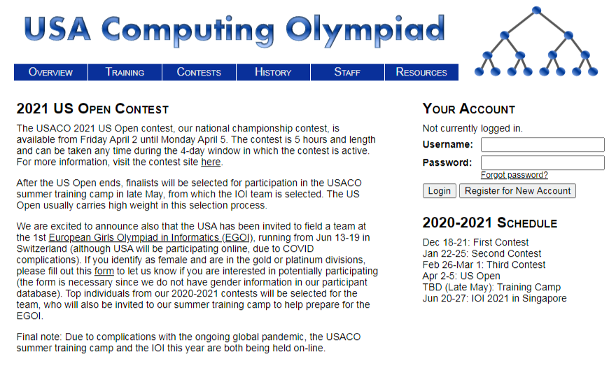 USACO美国计算机奥林匹克学术活动，最全科普指南来啦～