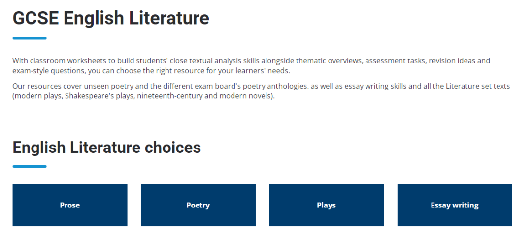 拒绝头秃！GCSE英语文学有了这8大复习资源，高分很easy~