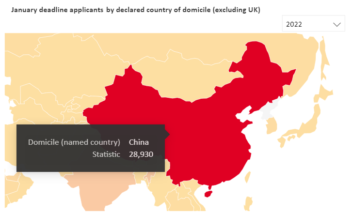 2022 本科留学申请人数再创新高，中国大陆申请者越来越卷？