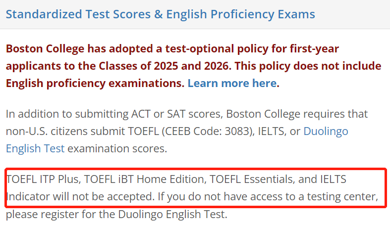 新！2022年不接受「家考托福」成绩的美国大学！这2所官宣...