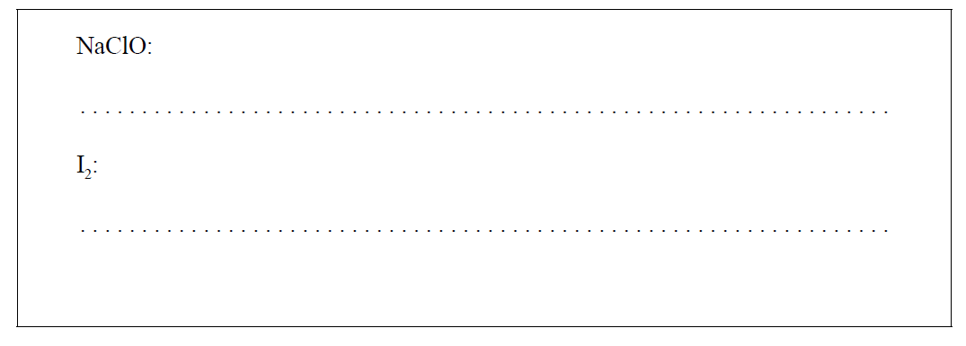 IBDP化学简答题讲解2