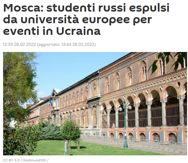 惊了！QS/THE世界大学排名“踢出”俄罗斯高校，俄留学生被无端开除？