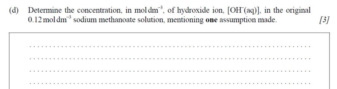 IBDP化学简答题讲解13