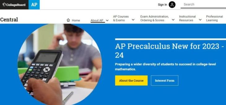 天津AP考场关闭！CB重磅新增AP PreCalculus科目，哪些学生适合学？