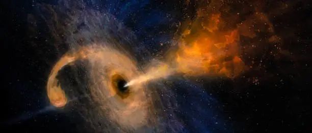从银河中心到地球，我们看见了跨越27000光年黑洞的真实图像！