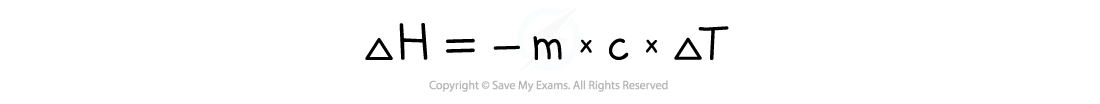 1.5-Chemical-Energetics-Equation-for-Calculating-Enthalpy-Change-in-a-Chemical-Reaction