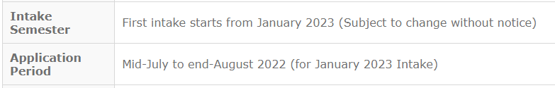 NUS新增机器人学硕士专业，2023年1月入学！