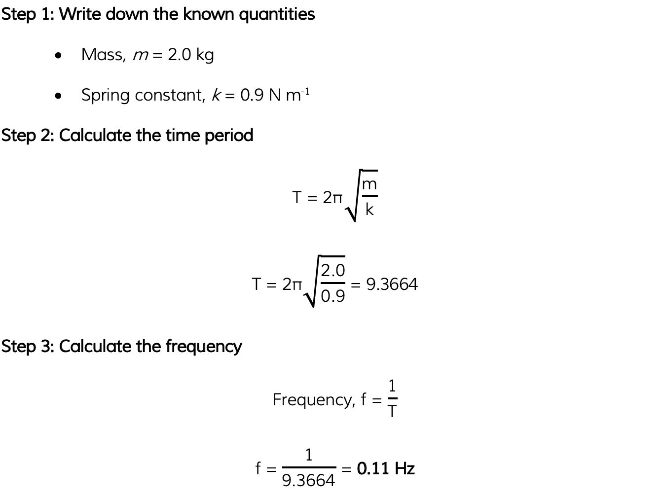 6.2.4-Mass-Spring-Frequency-Worked-Example-