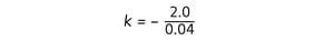 Conditions-for-Simple-Harmonic-Motion-Worked-Example-k-calculation