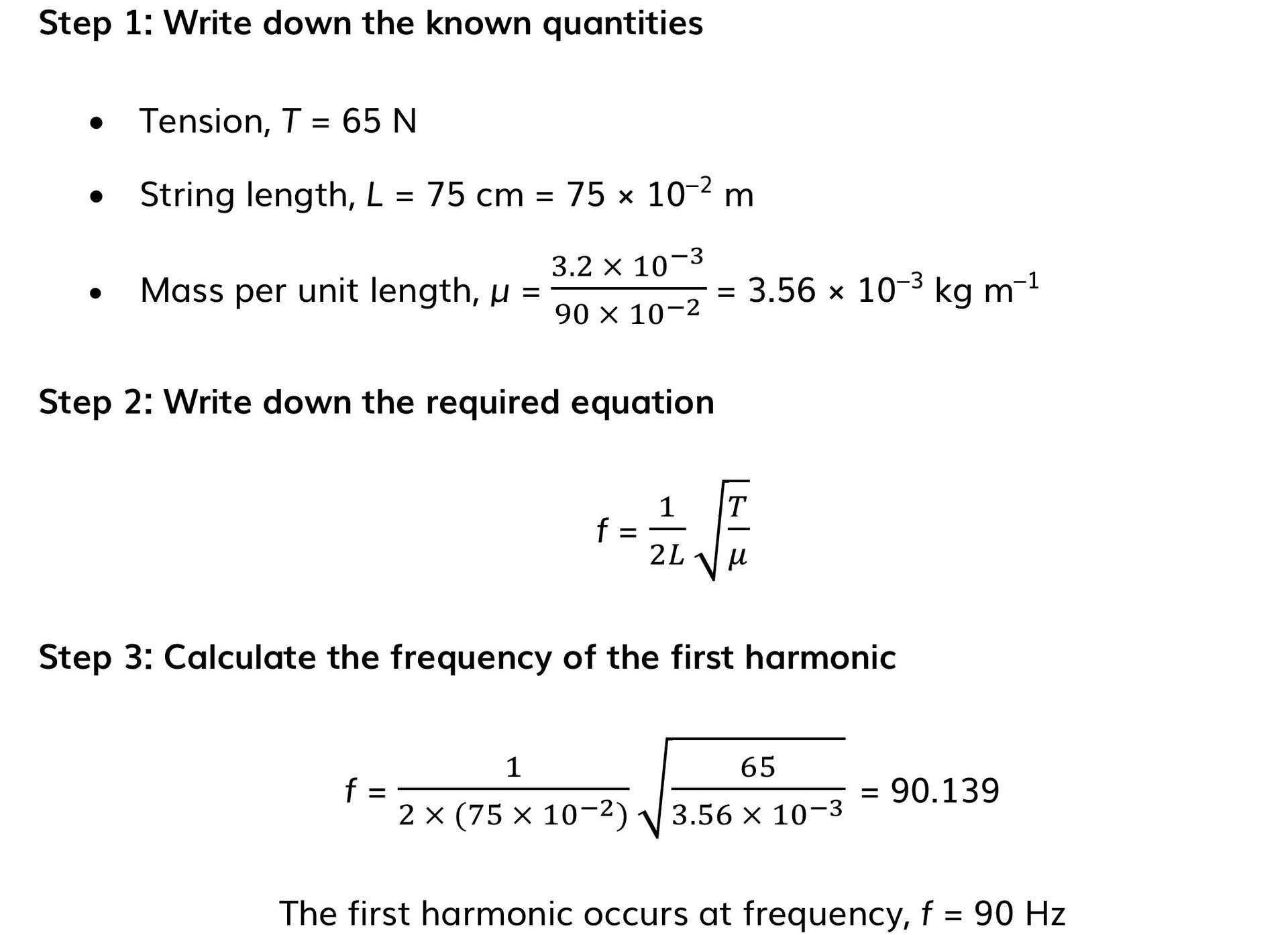 Harmonics-Worked-Example