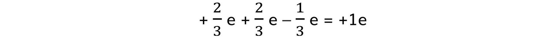 Quark-Charge-Equation