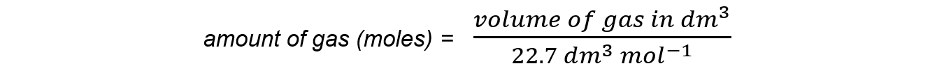 1.2.3-Moles-from-gas-volume-formula