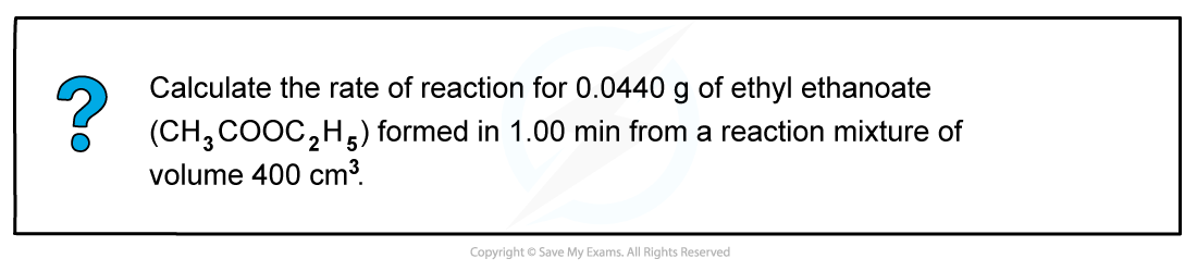 1.8-Reaction-Kinetics-Worked-example-Calculating-the-rate-of-reaction