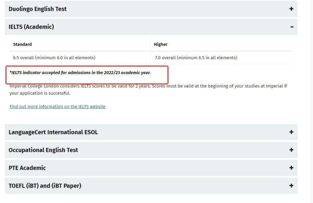 海拓资讯｜IELTS Indicator最新认可名单：英国G5中有2所认可！