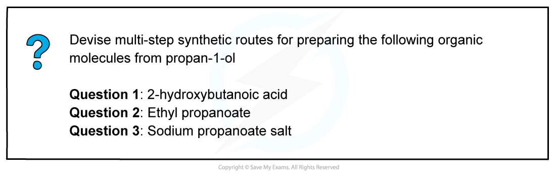 3.9-Organic-Synthesis-Worked-Example-Devising-a-multi-step-synthesis