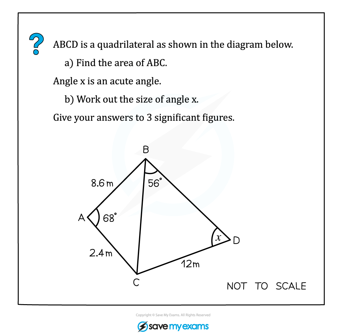 5.1.3-Non-Right-Angled-Triangles-Example-Diagram