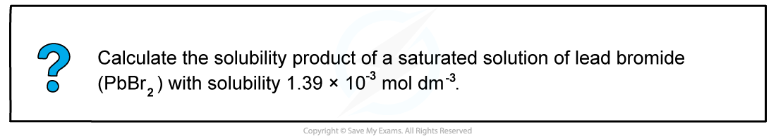 5.5-Equilibria-Worked-example-Calculating-the-solubility-product-of-a-compound-from-its-solubility