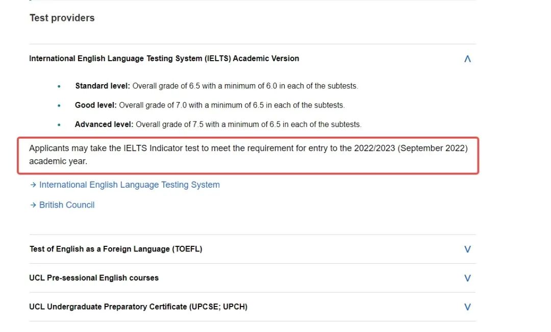 海拓资讯｜IELTS Indicator最新认可名单：英国G5中有2所认可！