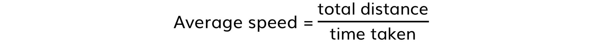 Average-Speed-Equation