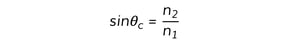 Critical-Angle-Equation