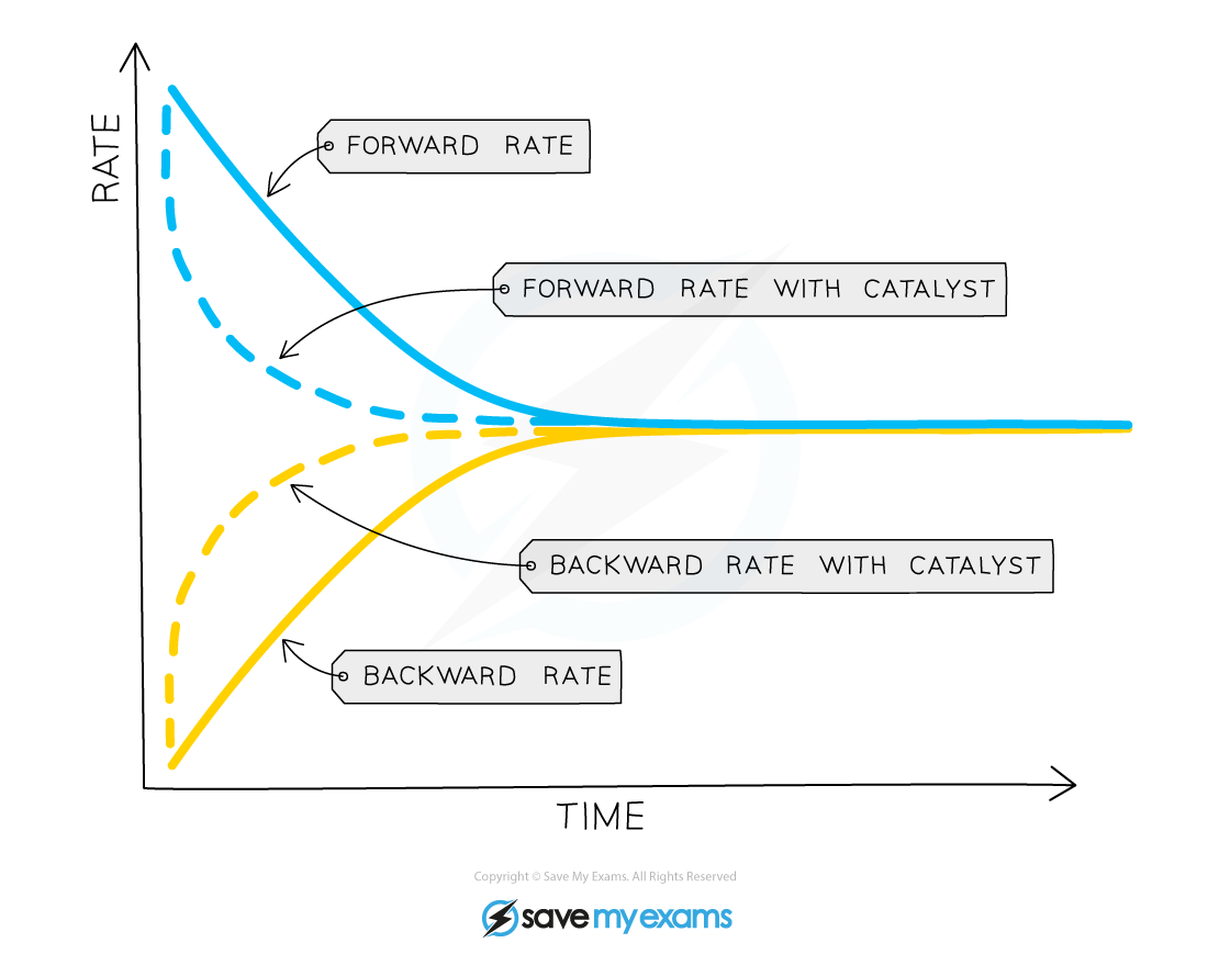 Effect-catalyst-on-equilibrium-position