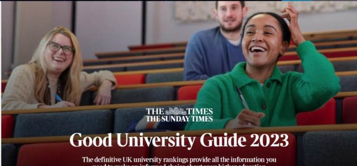 2023年泰晤士报最新英国大学排名发布！牛津时隔12年重回第一