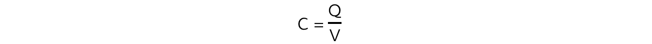 7.6.1-Capacitance-Equation