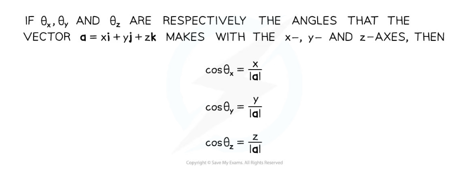 Edexcel A Level Maths: Pure:复习笔记11.2.2 Problem Solving Using 3D Vectors ...