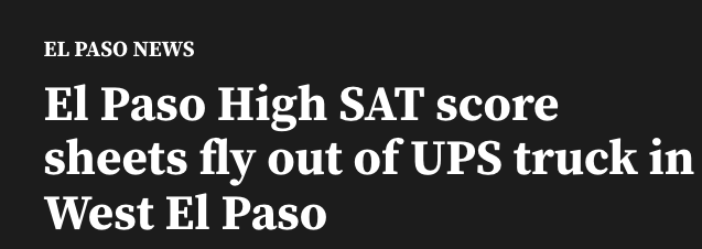 心态崩了！SAT答卷被快递弄丢，55名高三学生被迫错过早申！