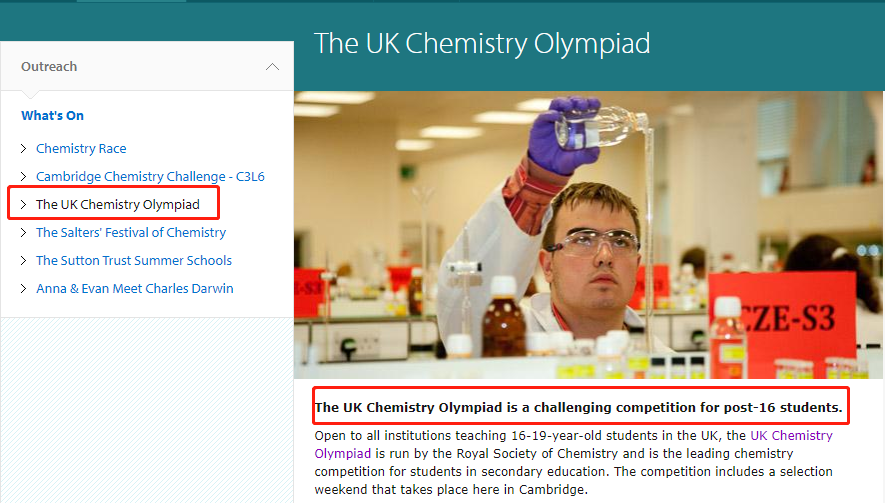 剑桥大学强烈推荐的高含金量化学竞赛——UKChO竞赛，获奖指南了解一下～