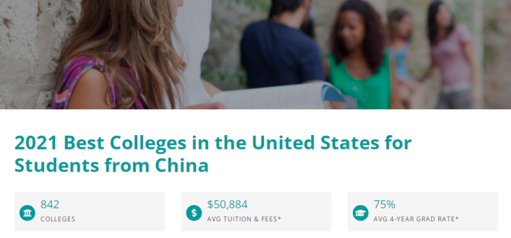 2023全美最适合中国学生的169所大学排名公布！（附完整名单）