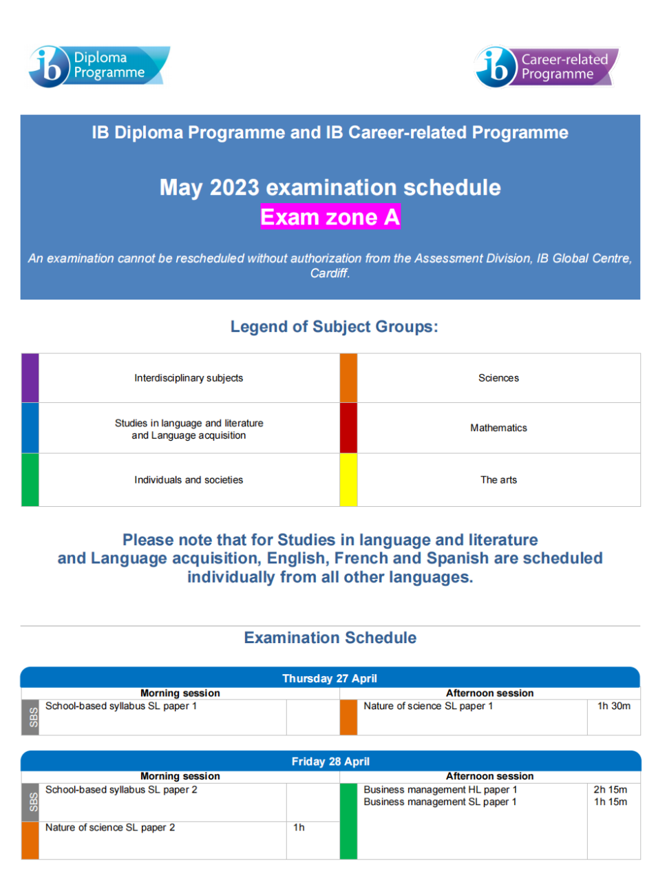 2023 IB IB 