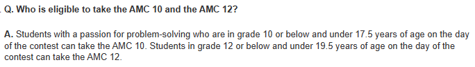 10年级再备考AMC10？太迟了！长线备考从AMC8考完就要开始...