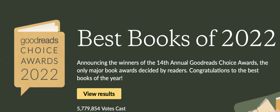 “美版豆瓣”年度书单！570万网友共同推荐的优质好书别错过！