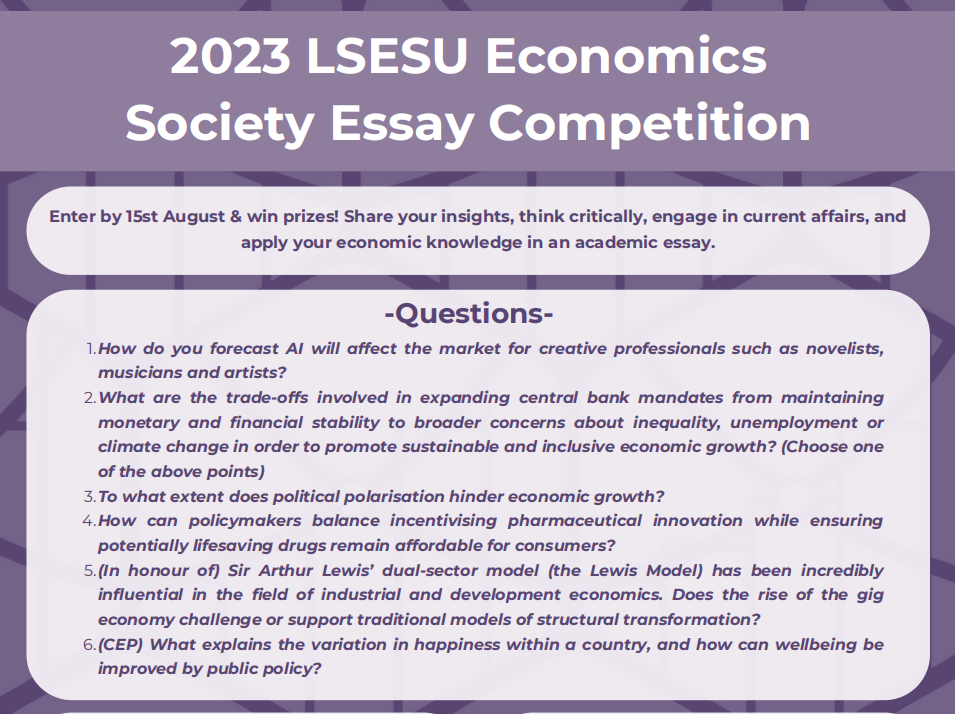 lse essay competition 2023 results