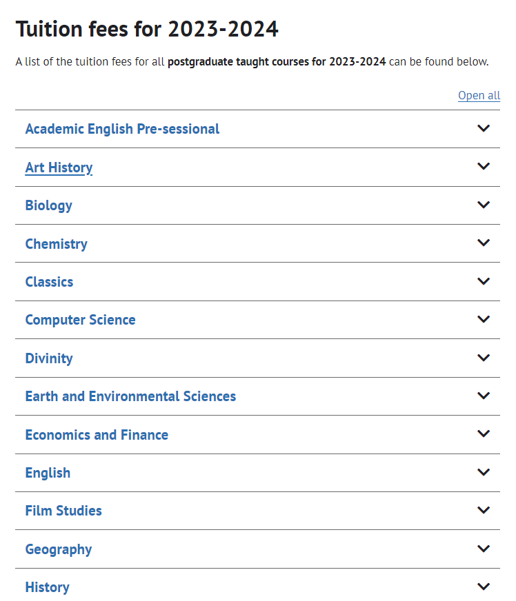 英国留学要多少钱？英国QS100院校学费区间整理！